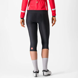 CASTELLI Cyklistické nohavice 3/4 bez trakov - ENTRATA W - čierna