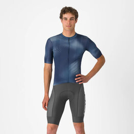 CASTELLI Cyklistické nohavice krátke s trakmi - COMPETIZIONE 2 KIT - šedá