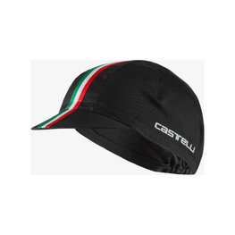 CASTELLI Cyklistická čiapka - ITALIA CAP - čierna