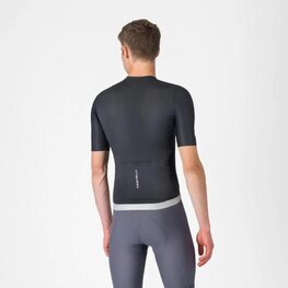 CASTELLI Cyklistický dres s krátkym rukávom - ESPRESSO 2 - čierna