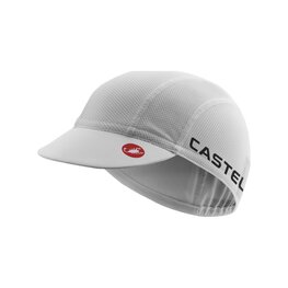 CASTELLI Cyklistická čiapka - A/C 3 - biela