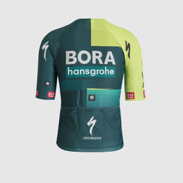 SPORTFUL Cyklistický dres s krátkym rukávom - BORA HANSGROHE 2024 - svetlo zelená/zelená