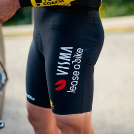 AGU Cyklistické nohavice krátke s trakmi - TDF 2025 TEAM VISMA | LEASE A BIKE