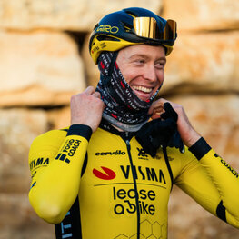 RAPIDGEAR Cyklistický nákrčník - VISMA NECK TUBE 2025 - čierna/viacfarebná