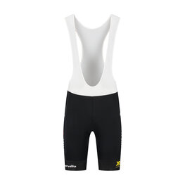 RAPIDGEAR Cyklistické nohavice krátke s trakmi - VISMA TDF25 REPLICA BIBSHORT - čierna