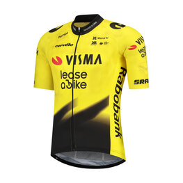 RAPIDGEAR Cyklistický dres s krátkym rukávom - REPLICA VISMA 2026 - žltá/čierna
