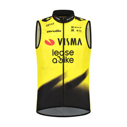 RAPIDGEAR Cyklistická vesta - REPLICA VISMA 2026 - žltá/čierna
