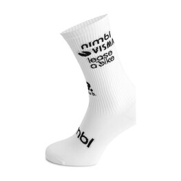 RAPIDGEAR Cyklistické ponožky klasické - REPLICA VISMA 2026 - biela