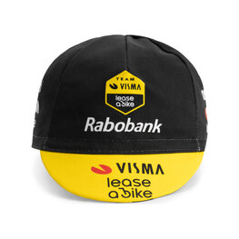 RAPIDGEAR Cyklistická čiapka - REPLICA VISMA 2026 - žltá/čierna