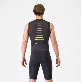 CASTELLI Cyklistická kombinéza - FREE SANREMO 3 - čierna