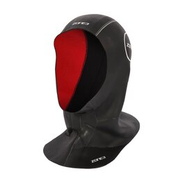 ZONE3 Cyklistická kukla - NEOPRENE BALACLAVA  - čierna