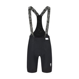 Q36.5 Cyklistické nohavice krátke s trakmi - GREGARIUS PRO - čierna