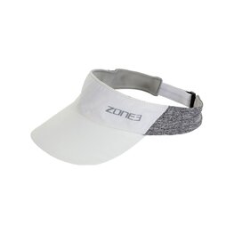 ZONE3 šilt - LIGHTWEIGHT RACE VISOR  - biela/šedá
