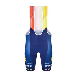 SANTINI Cyklistické nohavice krátke s trakmi - LIDL TREK - BIB SHORTS