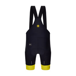 SANTINI Cyklistické nohavice krátke s trakmi - TOUR DE FRANCE - BIB SHORTS - čierna