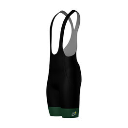 SANTINI Cyklistické nohavice krátke s trakmi - TOUR DE FRANCE - BIB SHORTS - čierna
