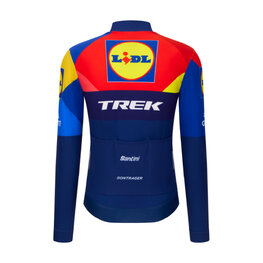 SANTINI Cyklistický dres s dlhým rukávom zimný - LIDL TREK 2025 - viacfarebná