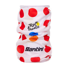 SANTINI Cyklistický nákrčník - TOUR DE FRANCE - NECK WARMER - viacfarebná