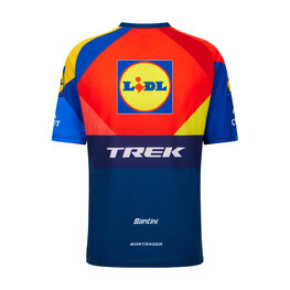 SANTINI Cyklistický dres s krátkym rukávom - LIDL TREK 2025 - viacfarebná