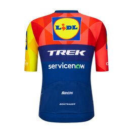 SANTINI Cyklistický dres s krátkym rukávom - LIDL TREK 2026