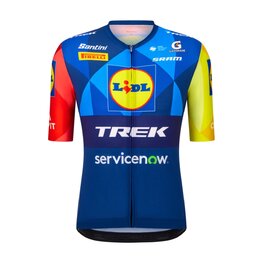 SANTINI Cyklistický dres s krátkym rukávom - LIDL TREK - JERSEY