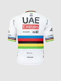 PISSEI Cyklistický dres s krátkym rukávom - UAE TEAM EMIRATES 2024 - viacfarebná
