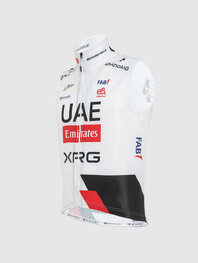 PISSEI Cyklistická vesta - UAE TEAM EMIRATES 2026 REPLICA - biela/červená/čierna