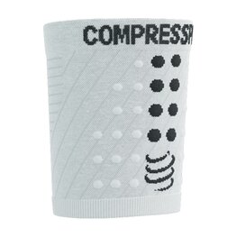 COMPRESSPORT potítka - RACING SWEATBANDS - biela