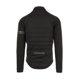 AGU Cyklistická zateplená bunda - DEEP WINTER HEATED - čierna