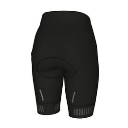 ALÉ Cyklistické nohavice krátke bez trakov - TRAGUARDO LADY  - biela/čierna