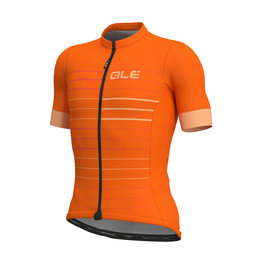 ALÉ Cyklistický dres s krátkym rukávom - ERGO - oranžová