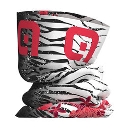 ALÉ Cyklistický nákrčník - SAVANA - ružová/biela