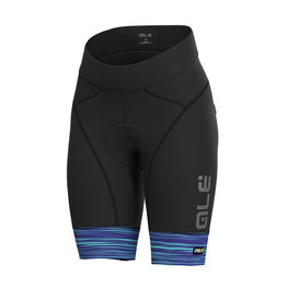 ALÉ Cyklistické nohavice krátke bez trakov - THE END LADY - čierna/modrá