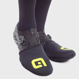 ALÉ Cyklistické návleky na tretry - SHIELD - žltá/čierna