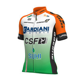 ALÉ Cyklistický dres s krátkym rukávom - BARDIANI CSF 2019 - viacfarebná