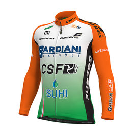 ALÉ Cyklistický dres s dlhým rukávom zimný - BARDIANI CSF 19 WNT - viacfarebná