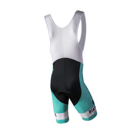 BIANCHI MILANO Cyklistické nohavice krátke bez trakov - VICTORY - modrá