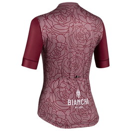 BIANCHI MILANO Cyklistický dres s krátkym rukávom - SOSIO LADY - fialová