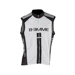 Cyklistická vesta - ALPE D'HUEZ - čierna/biela