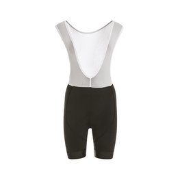 Cyklistické nohavice krátke s trakmi - FLEX LADY - biela/čierna