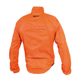 BIOTEX Cyklistická vetruodolná bunda - X-LIGHT - oranžová