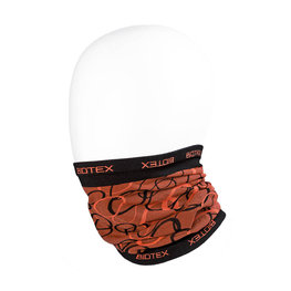 BIOTEX Cyklistický nákrčník - MULTIFUNCTIONAL - čierna/oranžová