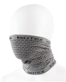 BIOTEX Cyklistický nákrčník - MERINO  - šedá