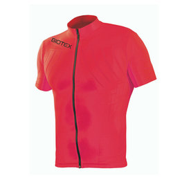 BIOTEX Cyklistický dres s krátkym rukávom - EMANA - červená
