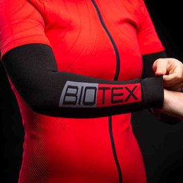 BIOTEX Cyklistické návleky na ruky - THERMAL - čierna