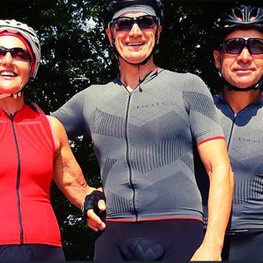 BIOTEX Cyklistický dres s krátkym rukávom - SOFFIO - šedá