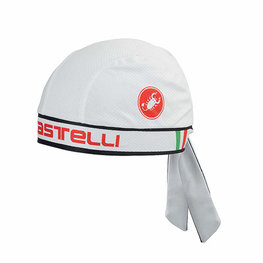 CASTELLI Cyklistická bandana - LIGHT HEAD - biela