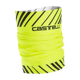 CASTELLI Cyklistický nákrčník - ARRIVO 3 THERMO - čierna/žltá