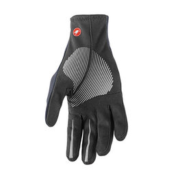 CASTELLI Cyklistické rukavice dlhoprsté - MORTIROLO WINTER - modrá