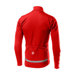 CASTELLI Cyklistická zateplená bunda - RADDOPPIA 2 - červená